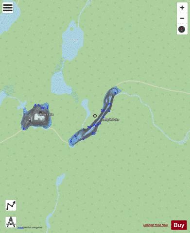Length Lake depth contour Map - i-Boating App - Streets