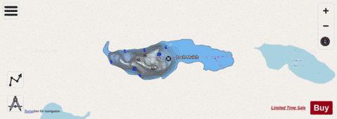 Loch Muich depth contour Map - i-Boating App - Streets