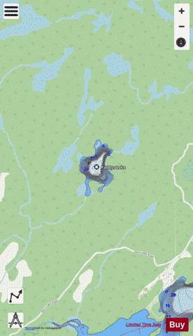 Paddys Lake depth contour Map - i-Boating App - Streets