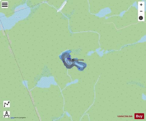 Parkhurst Lake depth contour Map - i-Boating App - Streets