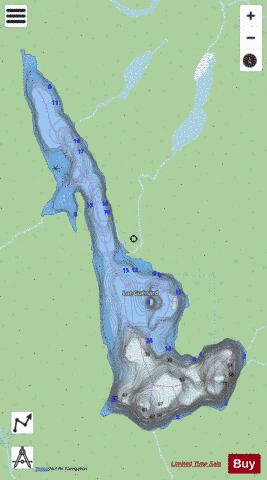 GUENARD depth contour Map - i-Boating App - Streets
