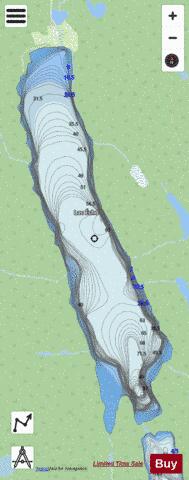 Echo, Lac depth contour Map - i-Boating App - Streets