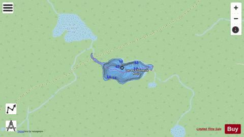 Epinette Noire, Lac de l' depth contour Map - i-Boating App - Streets