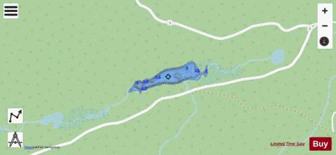Chandler 1, Lac depth contour Map - i-Boating App - Streets