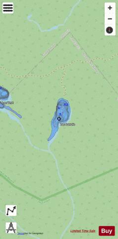 Lavoie, Lac depth contour Map - i-Boating App - Streets