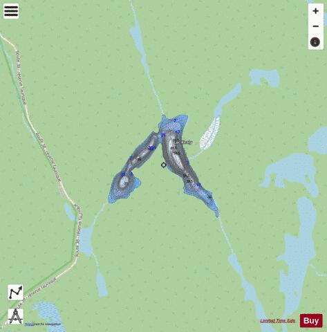 Kealy, Lac depth contour Map - i-Boating App - Streets