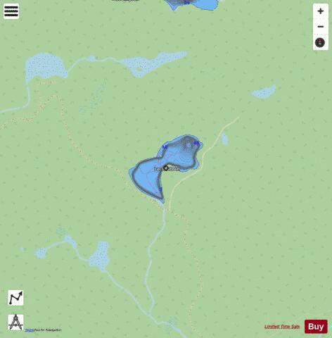 Chahoun, Lac depth contour Map - i-Boating App - Streets