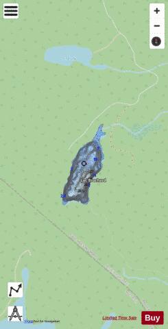 Brochard, Lac depth contour Map - i-Boating App - Streets