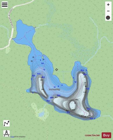 Tremblay, Lac depth contour Map - i-Boating App - Streets