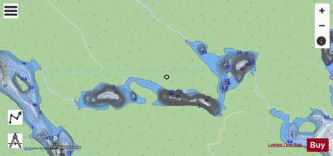 Brise, Lac depth contour Map - i-Boating App - Streets