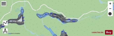 Ledoux, Lac depth contour Map - i-Boating App - Streets