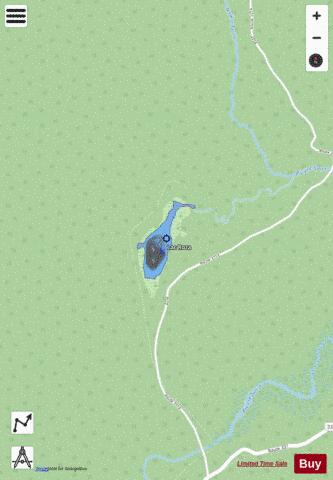 Roza, Lac depth contour Map - i-Boating App - Streets