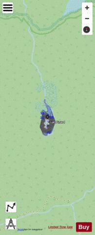Pinard, Lac depth contour Map - i-Boating App - Streets