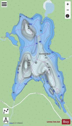 Beausejour, Lac depth contour Map - i-Boating App - Streets