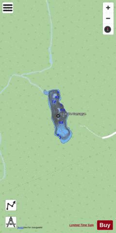 De Gonzague, Lac depth contour Map - i-Boating App - Streets