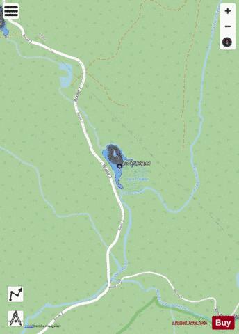 Orignal, Lac a l' depth contour Map - i-Boating App - Streets