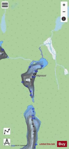 Guyaumar, Lac depth contour Map - i-Boating App - Streets
