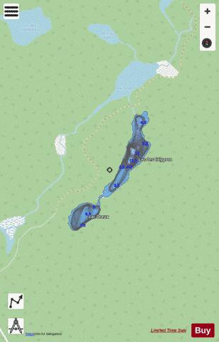 Dreux, Lac depth contour Map - i-Boating App - Streets