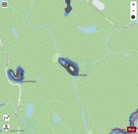 Goglu, Lac du depth contour Map - i-Boating App - Streets