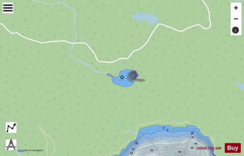Vierge, Lac depth contour Map - i-Boating App - Streets