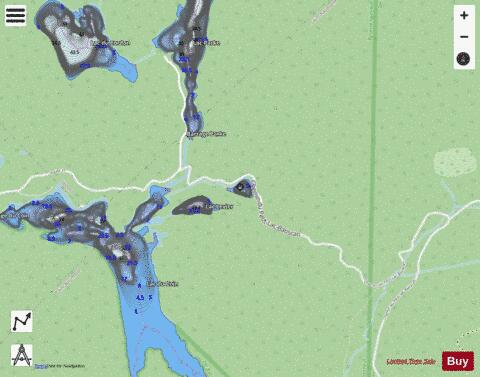 Passa, Lac depth contour Map - i-Boating App - Streets