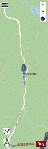 Rapiere, Lac depth contour Map - i-Boating App - Streets