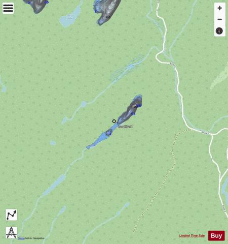 Vitart, Lac depth contour Map - i-Boating App - Streets