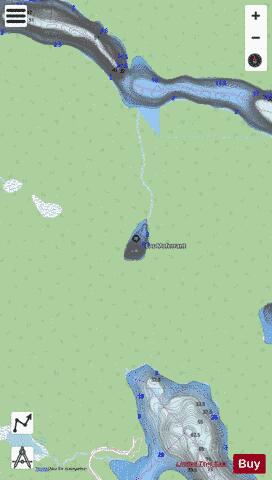 Moferrant, Lac depth contour Map - i-Boating App - Streets