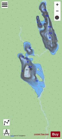 Alain-Potvin, Lac depth contour Map - i-Boating App - Streets