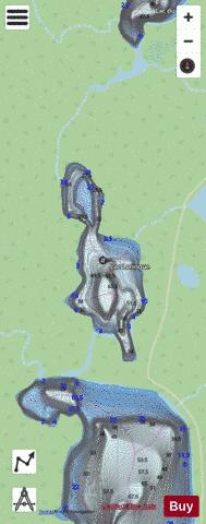 Lorinque, Lac depth contour Map - i-Boating App - Streets