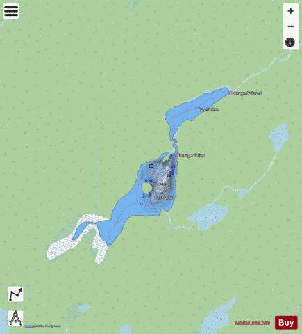 Calau, Lac depth contour Map - i-Boating App - Streets