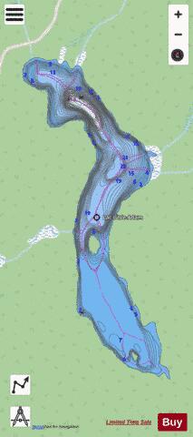 L'Isle-Adam, Lac depth contour Map - i-Boating App - Streets