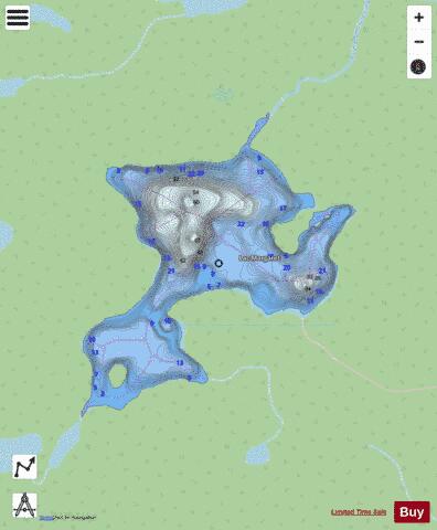 MARGARET depth contour Map - i-Boating App - Streets