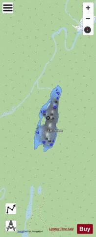 Dorina / Tortue  Lac depth contour Map - i-Boating App - Streets