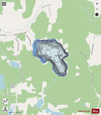 Venosta  Lac depth contour Map - i-Boating App - Streets