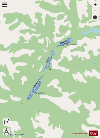 Gladstone depth contour Map - i-Boating App - Streets