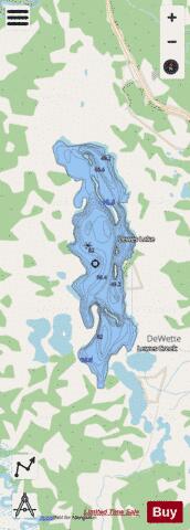 Lewes depth contour Map - i-Boating App - Streets