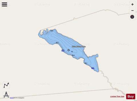 Little Kalzas depth contour Map - i-Boating App - Streets