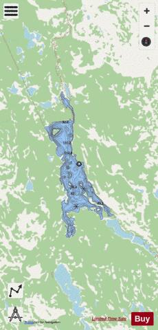 Mandanna depth contour Map - i-Boating App - Streets