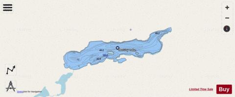 McEvoy depth contour Map - i-Boating App - Streets