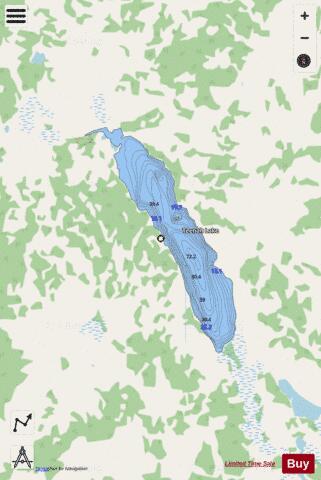 Teenah depth contour Map - i-Boating App - Streets