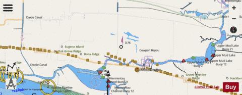 MERMENTAU RIVER EXTENSION Marine Chart - Nautical Charts App - Streets