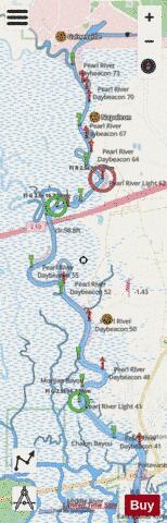 PEARL RIVER EXTENSION Marine Chart - Nautical Charts App - Streets