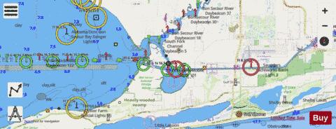 BON SECOUR BAY EXTENSION Marine Chart - Nautical Charts App - Streets
