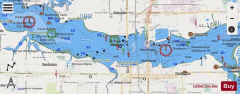 BRADENTON EXTENSION Marine Chart - Nautical Charts App - Streets