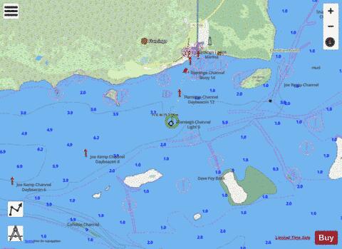 MIAMI TO MARATHON AND FLORIDA BAY PAGE B INSET 4 Marine Chart - Nautical Charts App - Streets