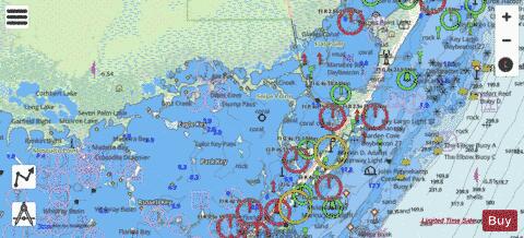 MIAMI TO MARATHON AND FLORIDA BAY PAGE C Marine Chart - Nautical Charts App - Streets