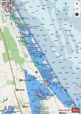 TOLOMATO RIVER TO PALM SHORES HH-II Marine Chart - Nautical Charts App - Streets
