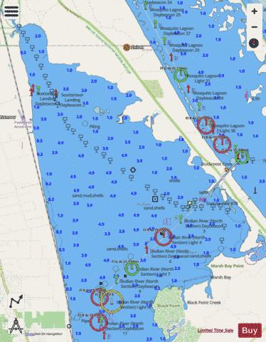 TOLOMATO RIVER TO PALM SHORES II-JJ Marine Chart - Nautical Charts App - Streets