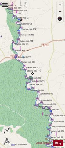 SAVANNAH RIVER BRIER CREEK TO AUGUSTA FF-GG Marine Chart - Nautical Charts App - Streets
